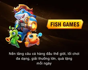 Người chơi đang nhắm bắn chính xác vào đàn cá.